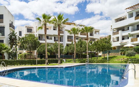 Alamar: Water, Cloud, Plant, Sky, Building, Swimming Pool, Azure, Tree, Body Of Water, Leisure