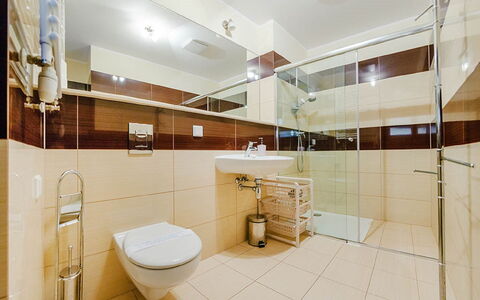 Olympic Park: Plumbing Fixture, Property, Tap, Building, Bathroom, Toilet, Mirror, House, Interior Design, Architecture