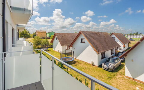 Grzybowo Seaside: Sky, Cloud, Building, Daytime, Property, Window, Azure, House, Urban Design, Fence