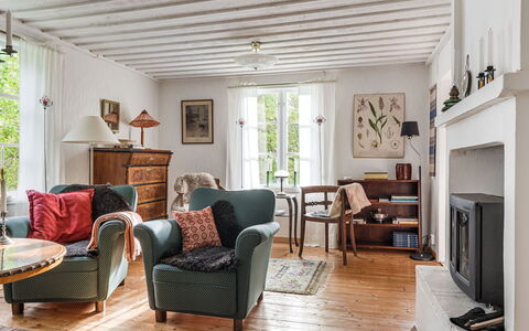 Smedstorp: Furniture, Wood, Chair, Interior Design, Floor, Flooring, Building, Picture Frame, Comfort, Wall