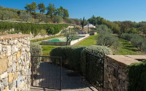 Villa Dorothea: Sky, Plant, Property, Tree, Land Lot, Natural Landscape, Grass, Building, Landscape, Grass Family