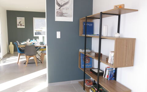 Villa Lanka: Furniture, Shelf, Shelving, Wood, Bookcase, Building, Chair, Hardwood, Table, Publication