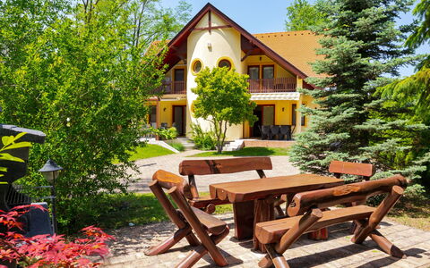 Jókai: House, Home, Cottage, Garden, Lawn, Estate, Yard, Porch, Hacienda, Backyard
