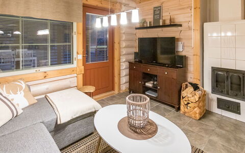 Villa Lempi: Bed, Furniture, Bedroom, Interior Design, Bedding, Bed Sheet, Flooring, Wood, Floor, Room