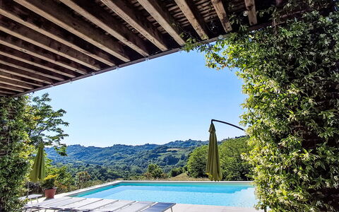 Sant'Evasio: Blue, Swimming Pool, Outdoor Furniture, Shade, Eco Hotel, Resort, Leisure, Garden, Chair, Landscaping