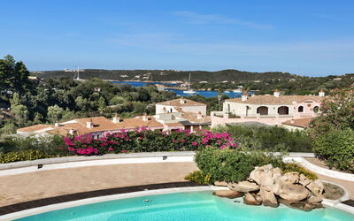 Porto Cervo 624: Water, Sky, Plant, Building, Swimming Pool, Azure, Tree, Natural Landscape, Leisure, Landscape