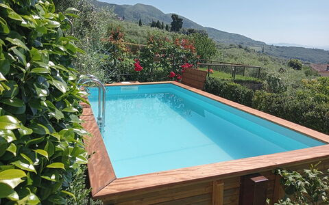 Alla Collina Del Sole: Swimming Pool, Leisure, Garden, Wood Stain, Backyard, Landscaping, Eco Hotel, Hardwood, Resort, Water Feature