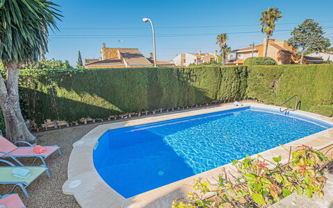Dofins Bahia Azul: Water, Plant, Sky, Property, Swimming Pool, Building, Azure, Tree, Shade, Rectangle