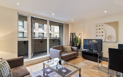 Great Suffolk Street, Waterloo: Couch, Furniture, Property, Table, Comfort, Houseplant, Studio Couch, Interior Design, Architecture, Wood