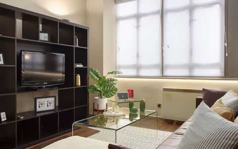 London City 303: Furniture, Interior Design, Flooring, Floor, Table, Wood, Ceiling, Chair, Room, Couch
