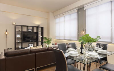 London City 303: Furniture, Interior Design, Flooring, Floor, Table, Wood, Ceiling, Chair, Room, Couch