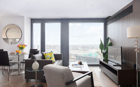 London City 304: Furniture, Interior Design, Apartment, Floor, Flooring, Table, Chair, Living Room, Room, Home