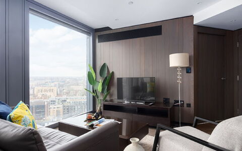London City 304: Furniture, Interior Design, Apartment, Floor, Flooring, Table, Chair, Living Room, Room, Home
