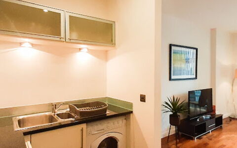 Discovery Dock: Property, Laundry Room, Furniture, Houseplant, Sink, Countertop, Building, Plant, Wood, Interior Design