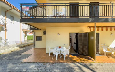 Lignano Sabbiadoro 657: Property, Building, Azure, Wood, Interior Design, Shade, Architecture, Chair, Table, Sky