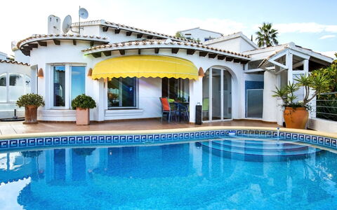 Villa Charly: Water, Plant, Sky, Property, Cloud, Swimming Pool, Azure, Building, Window, Architecture