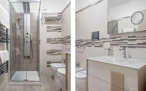 Balestrate 210: Building, Tap, Plumbing Fixture, Mirror, Bathroom, Interior Design, House, Architecture