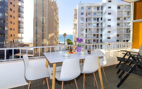 Costa Blanca Ii: Building, Property, Furniture, Window, Chair, Table, Sky, Azure, Urban Design, Architecture