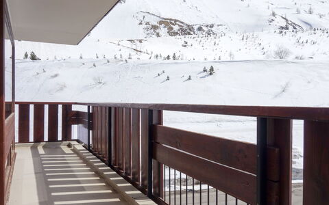 Tignes 220: Sky, Property, Snow, Mountain, Fence, Wood, Slope, Architecture, Building, Biome