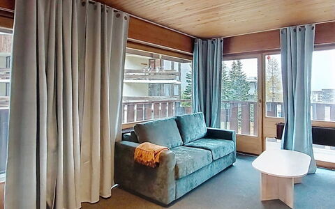 Tignes 220: Interior Design, Flooring, Furniture, Floor, Wood, Ceiling, Room, Lighting, Home, Living Room