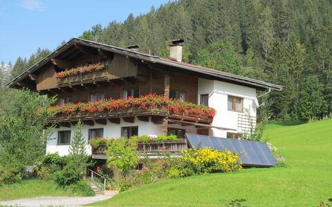Gratlspitz: Plant, Flower, Building, Sky, Window, Tree, House, Slope, Land Lot, Natural Landscape