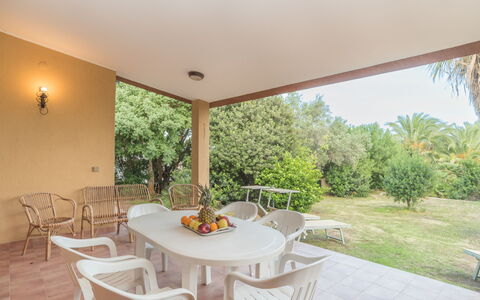 Villa Monte Nai (Rei420): Table, Furniture, Plant, Property, Chair, Shade, Interior Design, Wood, Floor, Real Estate
