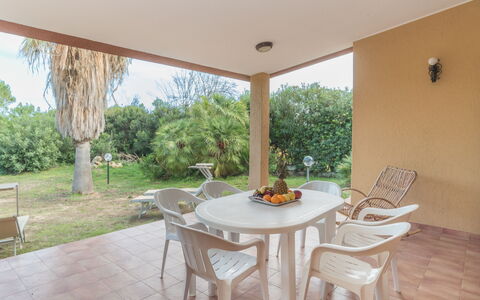 Villa Monte Nai (Rei420): Plant, Furniture, Property, Table, Chair, Shade, Interior Design, Lighting, Wood, Tree