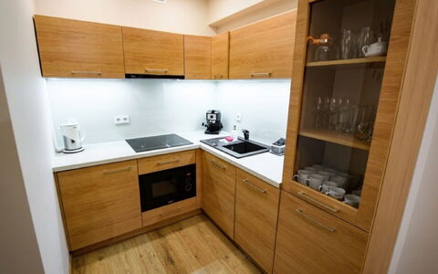 Zielony Zdrój: Cabinetry, Countertop, Kitchen Sink, Sink, Property, Furniture, Kitchen, Home Appliance, Kitchen Appliance, Wood