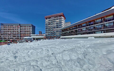 Les Menuires 410: Building, Winter, Snow, Apartment, Freezing, Condominium