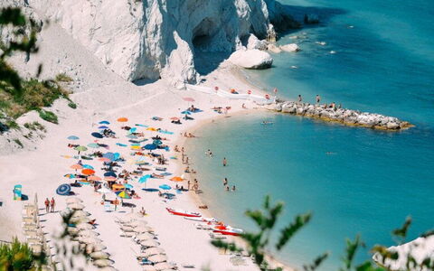 Conero Suite: Water, Water Resources, Azure, Beach, Body Of Water, Plant, Coastal And Oceanic Landforms, Natural Landscape, Lake
