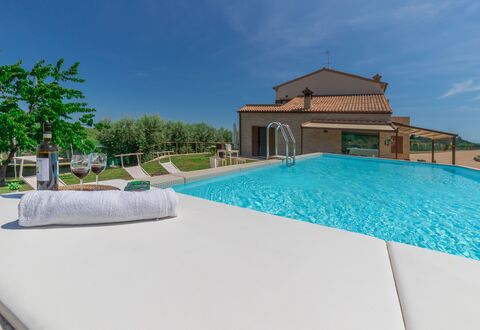 Villa Clair: Water, Sky, Property, Plant, Building, Swimming Pool, Azure, Shade, Tree, House