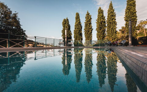 Villa Millefiori: Water, Sky, Water Resources, Daytime, Nature, Cloud, Natural Landscape, Tree, Watercourse, Bank