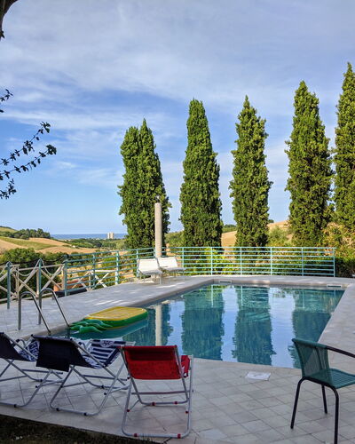 Villa Millefiori: Water, Sky, Plant, Cloud, Furniture, Nature, Chair, Tree, Swimming Pool, Outdoor Furniture