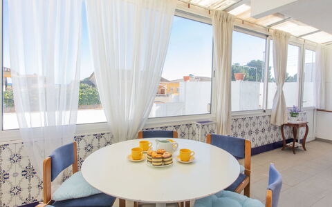 Quatre Vents: Blue, Apartment, Urban Design, Composite Material, Balcony, Condominium, Porch, Paint, Hotel, Villa