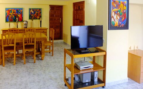 Villa Mar: Furniture, Table, Interior Design, Floor, Wall, Wood, Flooring, Real Estate, Living Room, Hardwood