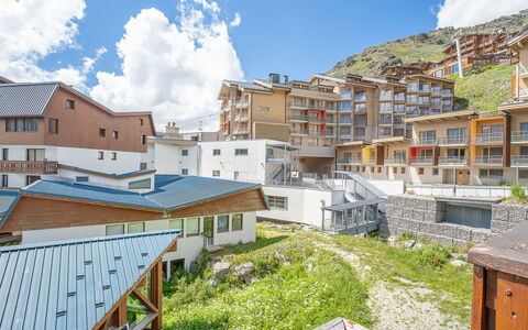 Val Thorens 190: Cloud, Sky, Building, Daytime, Property, Plant, Window, Azure, Architecture, Urban Design