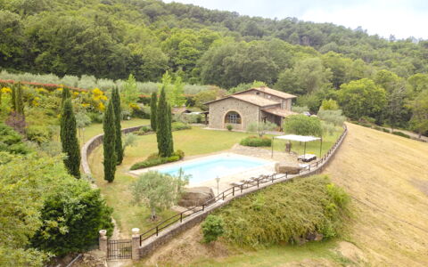 Villa San Leo: Plant, Plant Community, Sky, Natural Landscape, Water, Tree, Land Lot, House, Highland, Grass