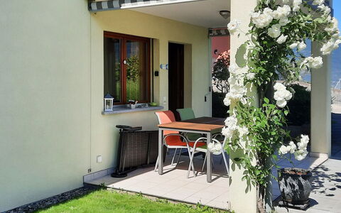 Lakeview la Marea: Plant, Flower, Building, Table, Door, Chair, Shade, Interior Design, Window, House