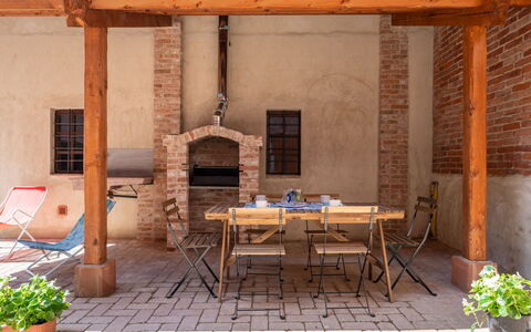 Mondovì 610: Sky, Table, Furniture, Daytime, Property, Plant, Mountain, Azure, Chair, Nature