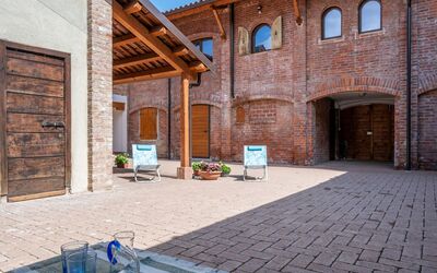 Mondovì 610: Sky, Table, Furniture, Daytime, Property, Plant, Mountain, Azure, Chair, Nature