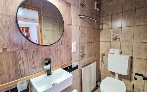 Lamplberg: Plumbing Fixture, Flooring, Bathroom Sink, Interior Design, Floor, Bathroom, Sink, Tap, Room, Plumbing
