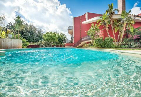 Villa Rossana: Water, Cloud, Plant, Building, Daytime, Property, Sky, Swimming Pool, Tree, House