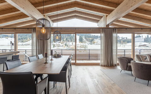 Accommodation:&nbsp;Penthouse mit 3 Schlafzimmern & Kamin 400.5