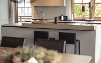 Accommodation:&nbsp;Penthouse mit 3 Schlafzimmern & Kamin 400.5