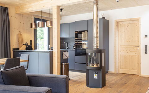 Biberwier 200: Furniture, Property, Building, Cabinetry, Comfort, Wood, Interior Design, Houseplant, Door, Flooring