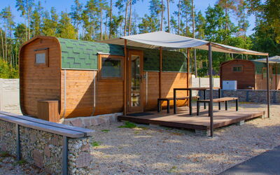Accommodation:&nbsp;Kemp Stříbrný Rybník 2.5