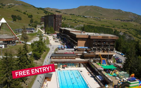 Le Corbier 100: Human Settlement, Apartment, Condominium, Hotel, Swimming Pool, Resort, Resort Town
