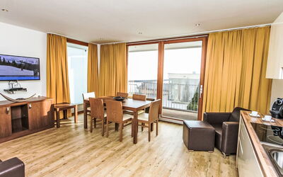 Emma 280.3: Table, Furniture, Building, Couch, Window, Curtain, Wood, Chair, Living Room, Interior Design