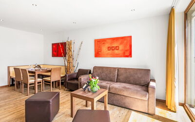 Emma 280.9: Furniture, Table, Couch, Property, Wood, Comfort, Orange, Flooring, Interior Design, Living Room