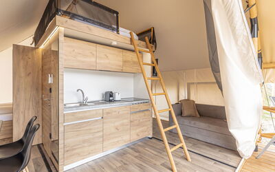 Accommodation:&nbsp;Luxuszelt Safari für 4 Personen 100.1